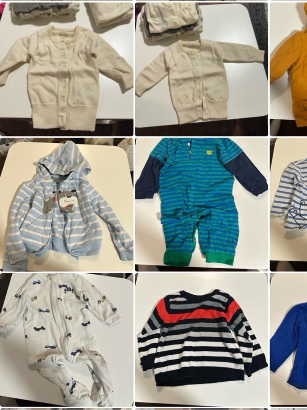 Baby clothes bundles (6-18months)+New born socks + Watermelon costume(70cm)